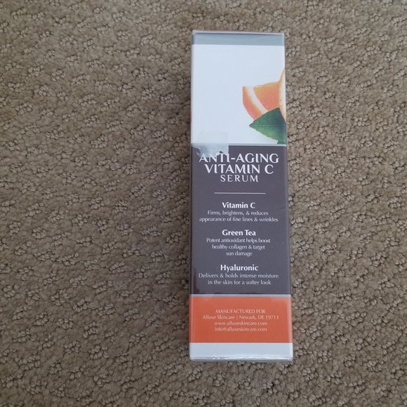 **NIB** Alluxe Skincare Anti-Aging Vitamin C Serum 1 fl oz/30ml - Picture 3 of 3